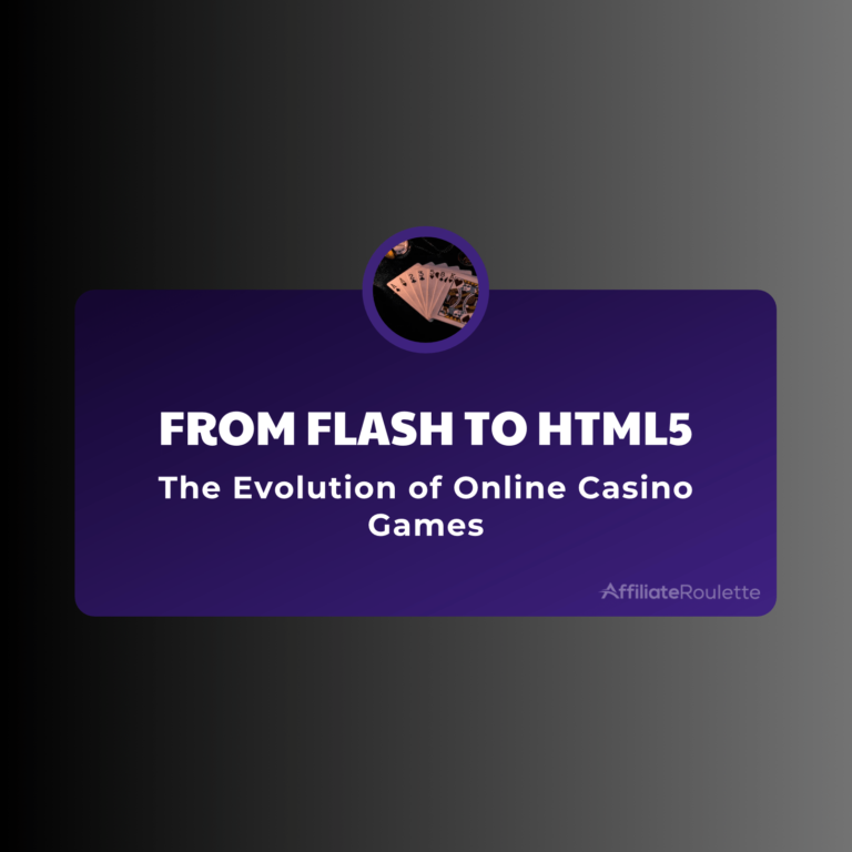 The Evolution of Online Casino Games: From Flash to HTML5