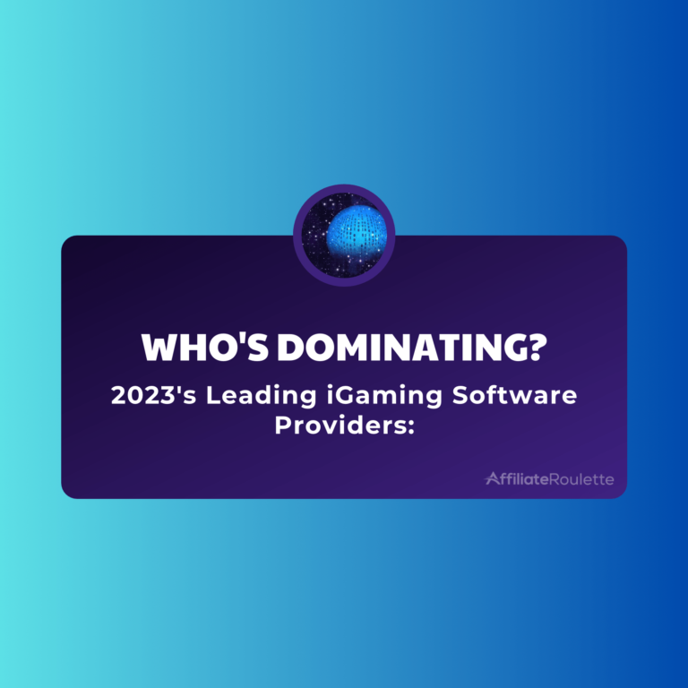 2023’s Leading iGaming Software Providers: Who’s Dominating the Market?