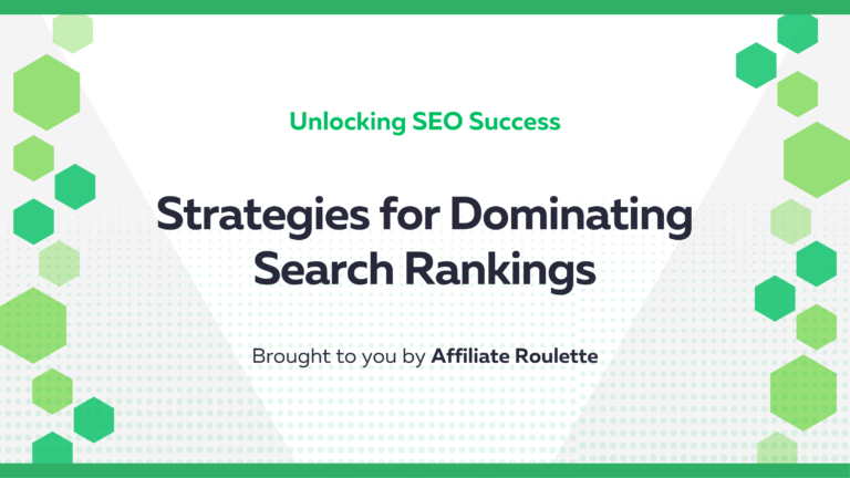 Unlocking SEO Success: Strategies for Dominating Search Rankings