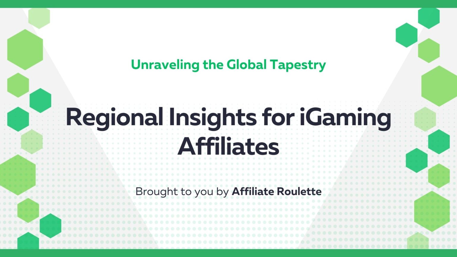 Unraveling the Global Tapestry: Regional Insights for iGaming Affiliates