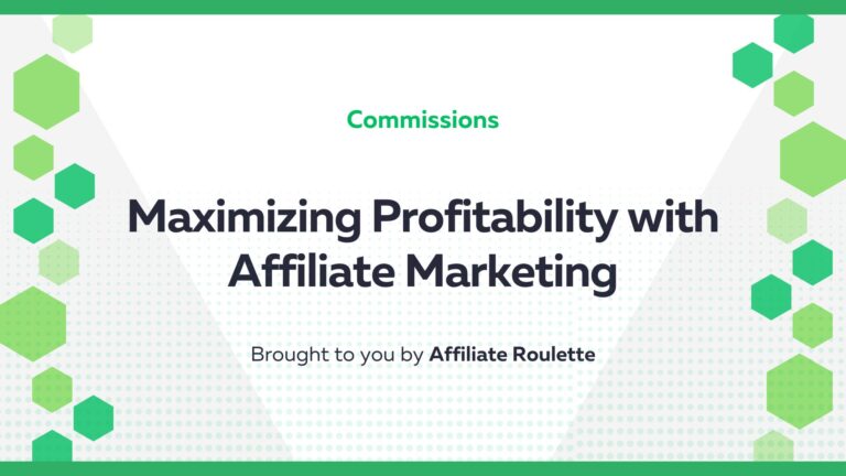 Revolutionizing iGaming: Maximizing Profitability with Affiliate Marketing